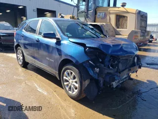 2021 Chevrolet Equinox LT with VIN 2GNAXUEV5M6148158, listed as a Copart auction lot 46688855 with 109,271 mi miles and Salvage Title. Bid and sale history available at DreamBid. Image 4.