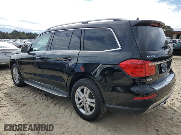 2015 Mercedes-Benz GL-Class GL 450 with VIN 4JGDF6EE2FA482458, listed as a Copart auction lot 72659393 with 113,385 mi miles. Bid and sale history available at carsss.com. Image 2.