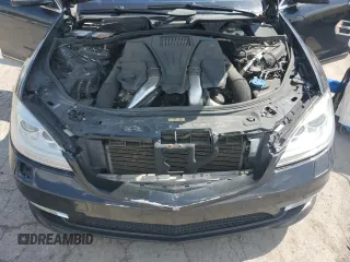 2012 Mercedes-Benz S 550 with VIN WDDNG9EB4CA451209, listed as a Copart auction lot 61836825 with 98,630 mi miles and Salvage title. Bid and sale history available at DreamBid. Image 11.