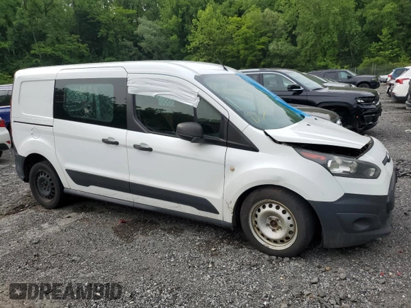2018 Ford Transit Connect XL with VIN NM0LE7E78J1349767, listed as a Copart auction lot 56518855 with 236,866 mi miles and Salvage title. Bid and sale history available at DreamBid. Image 4.