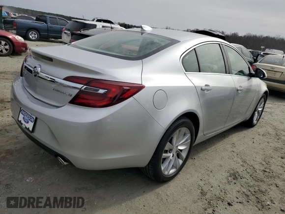 2015 Buick Regal with VIN 2G4GK5EX3F9296427, listed as a Copart auction lot 48288665 with 69,544 mi miles and Salvage Title. Bid and sale history available at carsss.com. Image 3.