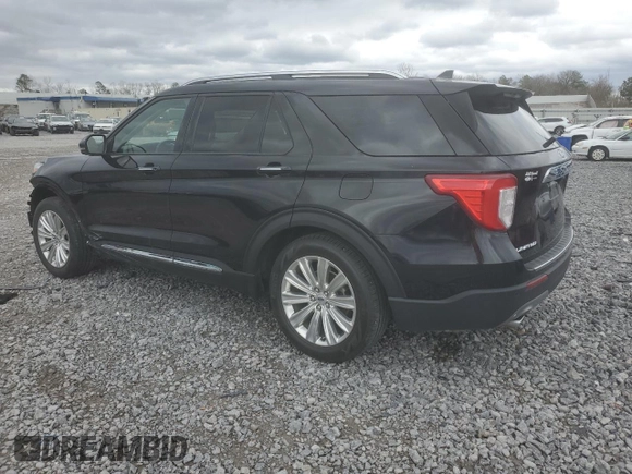 2022 Ford Explorer Limited with VIN 1FMSK7FH2NGB09093, listed as a Copart auction lot 47560545 with 40,405 mi miles and Salvage Title. Bid and sale history available at carsss.com. Image 2.