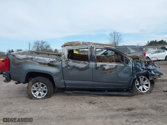2018 Chevrolet Colorado 4WD LT with VIN 1GCGTCEN3J1262098, listed as a IAAI auction lot 41831593 with 50,084 mi miles. Bid and sale history available at carsss.com. Image 13.