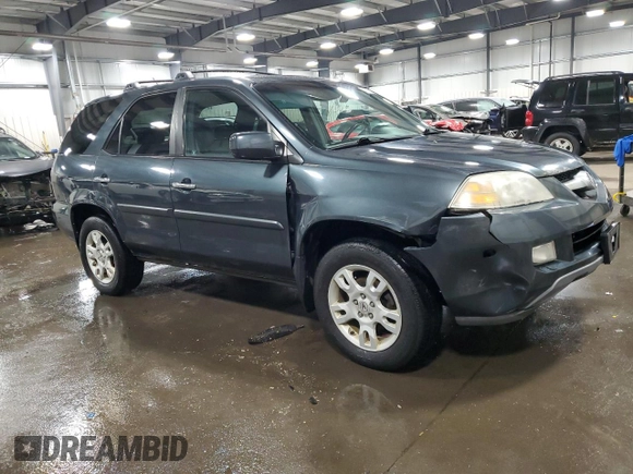2004 Acura MDX Touring Pkg with VIN 2HNYD18634H535695, listed as a Copart auction lot 45710765 with 277,777 mi miles and Salvage Title. Bid and sale history available at carsss.com. Image 4.