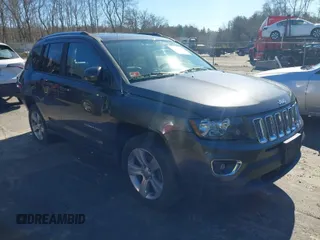 2016 Jeep Compass High Altitude Edition with VIN 1C4NJDEB2GD746490, listed as a IAAI auction lot 41704628 with 95,732 mi miles. Bid and sale history available at carsss.com. Image 1.