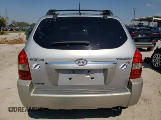2006 Hyundai Tucson GLS with VIN KM8JN12DX6U393837, listed as a Copart auction lot 75961954 with 215,906 mi miles and Salvage Title. Bid and sale history available at carsss.com. Image 6.