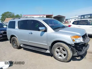2011 Nissan Armada SV with VIN 5N1BA0NDXBN607669, listed as a IAAI auction lot 41930926 with 197,382 mi miles and . Bid and sale history available at DreamBid. Image 13.