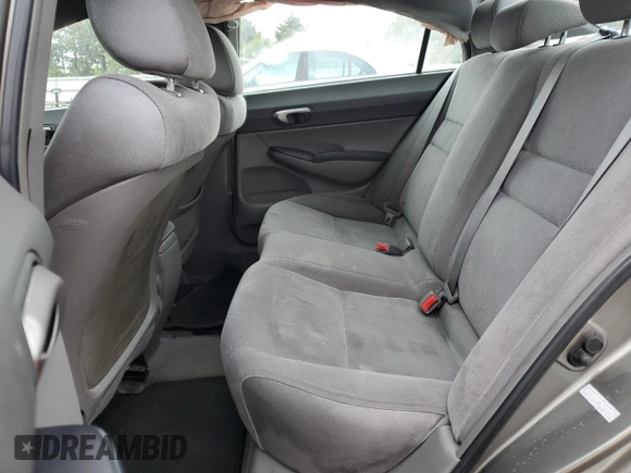 2006 Honda Civic LX z VIN 1HGFA16586L132710, wystawiony jako Copart lot #55261865 z przebiegiem 143 679 mil mil oraz Szkoda całkowita • Salvage title. Historia ofert i sprzedaży dostępna na DreamBid. Obrazek 10.