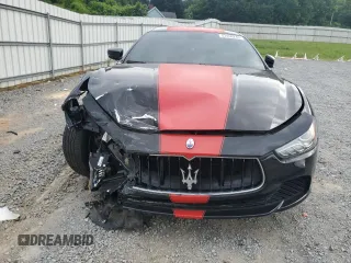 2017 Maserati Ghibli с VIN ZAM57XSA3H1197618, выставлен на аукционе Copart как лот 57450245 с пробегом 45 683 миль миль и Чистый • Clean title. История ставок и продаж доступна на DreamBid. Изображение 5.