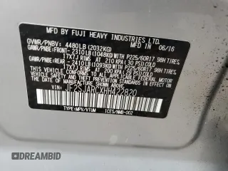 2017 Subaru Forester Limited with VIN JF2SJARCXHH422820, listed as a Copart auction lot 71250592 with 67,660 mi miles. Bid and sale history available at carsss.com. Image 15.