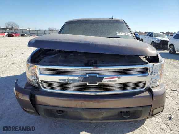 2007 Chevrolet Silverado 1500 LTZ with VIN 2GCEC13J471654876, listed as a Copart auction lot 42017375 with 0 mi miles and Clean Title. Bid and sale history available at carsss.com. Image 5.