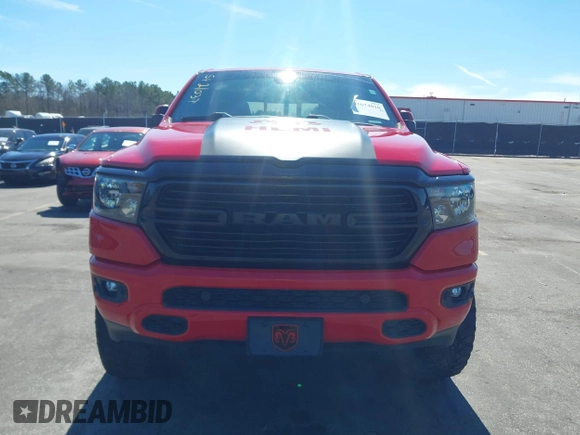 2020 Ram 1500 Big Horn with VIN 1C6SRFFT4LN212899, listed as a IAAI auction lot 41674010 with 71,740 mi miles. Bid and sale history available at carsss.com. Image 6.