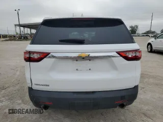 2018 Chevrolet Traverse LS with VIN 1GNERFKW4JJ107636, listed as a Copart auction lot 45601985 with 84,302 mi miles and Non Repairable. Bid and sale history available at carsss.com. Image 6.