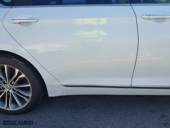 2016 Hyundai Genesis 3.8L with VIN KMHGN4JE2GU128482, listed as a IAAI auction lot 42065181 with 163,925 mi miles. Bid and sale history available at carsss.com. Image 17.