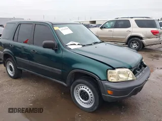 2000 Honda CR-V LX with VIN JHLRD2845YS007348, listed as a IAAI auction lot 41565908 with 168,123 mi miles. Bid and sale history available at carsss.com. Image 1.