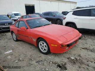 1987 Porsche 944 with VIN WP0AA0946HN450354, listed as a Copart auction lot 84076654 with 119,161 mi miles and Clean Title. Bid and sale history available at carsss.com. Image 4.
