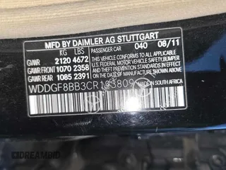 2012 Mercedes-Benz C 300 Sport z VIN WDDGF8BB3CR193809, wystawiony jako Copart lot #62795425 z przebiegiem 175 000 mil mil oraz Szkoda całkowita • Salvage title. Historia ofert i sprzedaży dostępna na DreamBid. Obrazek 10.
