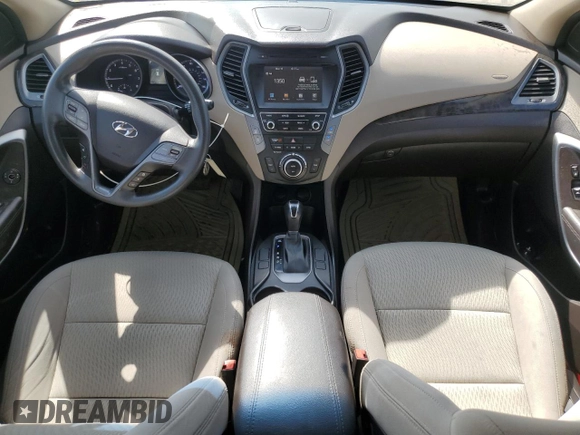 2017 Hyundai Santa Fe 2.4L z VIN 5NMZUDLB1HH034797, wystawiony jako Copart lot #56834465 z przebiegiem 47 528 mil mil oraz Szkoda całkowita • Salvage title. Historia ofert i sprzedaży dostępna na DreamBid. Obrazek 8.