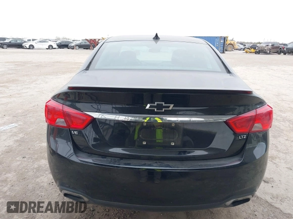 2016 Chevrolet Impala LTZ with VIN 2G1145S36G9165105, listed as a IAAI auction lot 41363897 with 54,346 mi miles. Bid and sale history available at carsss.com. Image 16.