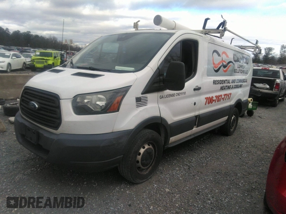 2016 Ford Transit Cargo with VIN 1FTYR1ZM7GKA14464, listed as a IAAI auction lot 41230405 with 120,604 mi miles and . Bid and sale history available at DreamBid. Image 17.