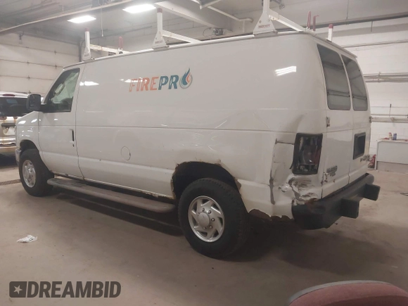 2012 Ford Econoline Cargo Recreational with VIN 1FTNE2EW4CDB03757, listed as a IAAI auction lot 42072612 with 147,153 mi miles. Bid and sale history available at carsss.com. Image 6.