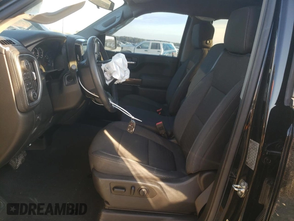 2019 Chevrolet Silverado 1500 RST with VIN 1GCRYEED1KZ351071, listed as a Copart auction lot 82500904 with 24,936 mi miles and Salvage Title. Bid and sale history available at DreamBid. Image 7.