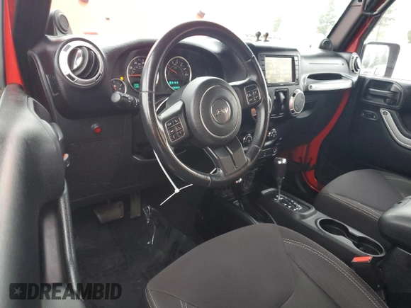2014 Jeep Wrangler Sahara with VIN 1C4AJWBG0EL316843, listed as a Copart auction lot 53162965 with 60,505 mi miles and Clean Title. Bid and sale history available at DreamBid. Image 8.