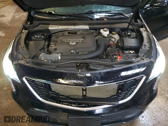 2022 Cadillac XT4 FWD Luxury z VIN 1GYAZAR48NF163967, wystawiony jako Copart lot #43148925 z przebiegiem 58 788 mil mil oraz Czysty tytuł • Clean title. Historia ofert i sprzedaży dostępna na DreamBid. Obrazek 12.