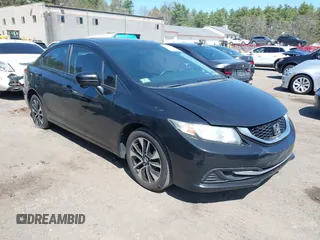 2015 Honda Civic EX with VIN 19XFB2F87FE256343, listed as a IAAI auction lot 42064764 with 133,437 mi miles. Bid and sale history available at carsss.com. Image 1.