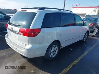 2005 Toyota Sienna XLE with VIN 5TDZA22C85S256737, listed as a IAAI auction lot 41635747 with 195,561 mi miles and . Bid and sale history available at DreamBid. Image 4.