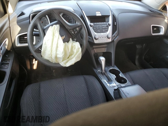 2015 Chevrolet Equinox LS with VIN 2GNALAEK1F1149081, listed as a Copart auction lot 52100925 with Not Provided miles and Salvage Title. Bid and sale history available at DreamBid. Image 8.