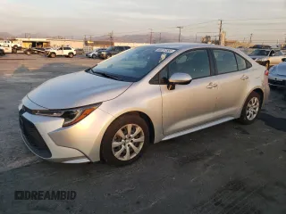 2022 Toyota Corolla LE with VIN JTDEPMAE5NJ227723, listed as a Copart auction lot 83237564 with 38,831 mi miles and Salvage Title. Bid and sale history available at carsss.com. Image 1.