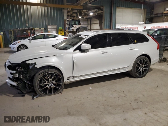 2018 Volvo V90 with VIN YV4A22NL3J1024279, listed as a Copart auction lot 41857145 with 62,488 mi miles and Salvage title. Bid and sale history available at DreamBid. Image 1.