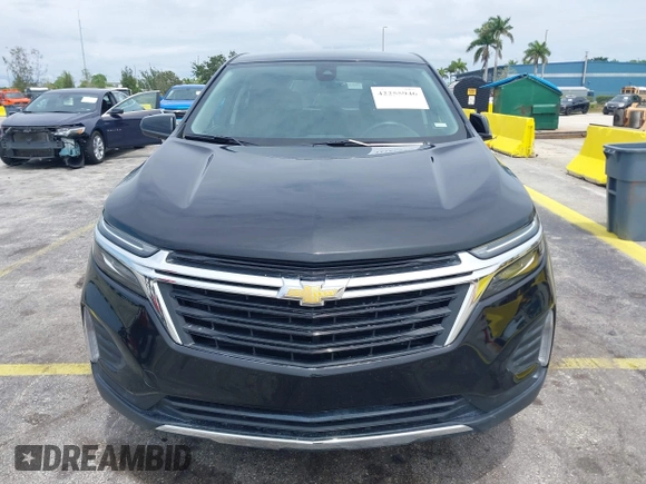 2023 Chevrolet Equinox LT with VIN 3GNAXUEG5PL268771, listed as a IAAI auction lot 42255946 with 43,253 mi miles and . Bid and sale history available at DreamBid. Image 11.
