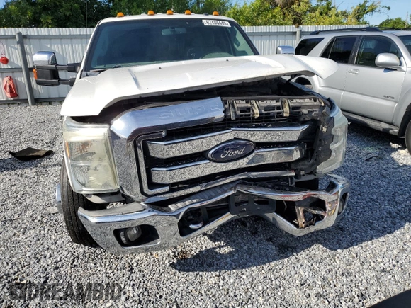 2015 Ford F-350 Lariat with VIN 1FT8W3CT0FEA68755, listed as a Copart auction lot 62486445 with 222,990 mi miles and Salvage title. Bid and sale history available at DreamBid. Image 5.