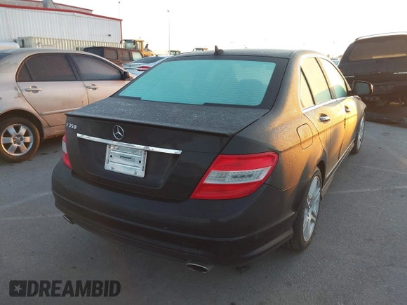 2008 Mercedes-Benz C 350 Sport with VIN WDDGF56X78F162947, listed as a IAAI auction lot 41759803 with 88,450 mi miles and . Bid and sale history available at DreamBid. Image 4.