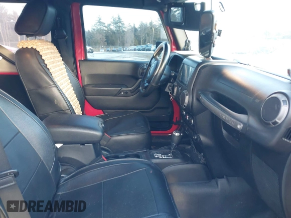 2014 Jeep Wrangler Sport with VIN 1C4AJWAG9EL295931, listed as a IAAI auction lot 41362815 with 104,881 mi miles and . Bid and sale history available at carsss.com. Image 5.