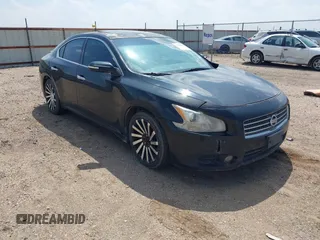 2011 Nissan Maxima 3.5 SV with VIN 1N4AA5AP5BC815960, listed as a IAAI auction lot 42128156 with 191,479 mi miles. Bid and sale history available at carsss.com. Image 1.