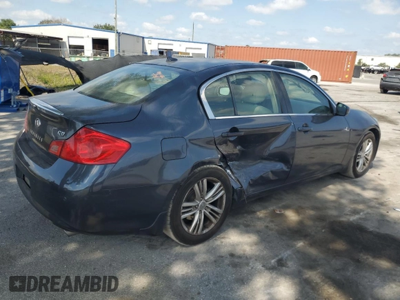 2013 Infiniti G37 Sedan Journey with VIN JN1CV6AP8DM718247, listed as a Copart auction lot 53946955 with 81,897 mi miles and Salvage Title. Bid and sale history available at carsss.com. Image 3.