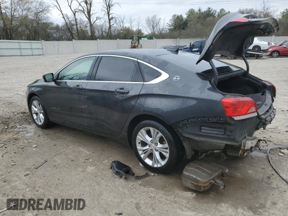 2015 Chevrolet Impala LT with VIN 1G1125S32FU125143, listed as a Copart auction lot 54692315 with 156,797 mi miles and Non Repairable. Bid and sale history available at DreamBid. Image 2.