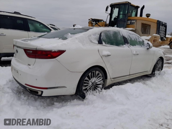 2017 Kia Cadenza Premium with VIN KNALC4J1XH5093477, listed as a Copart auction lot 41526625 with 164,898 mi miles and Non Repairable. Bid and sale history available at carsss.com. Image 3.
