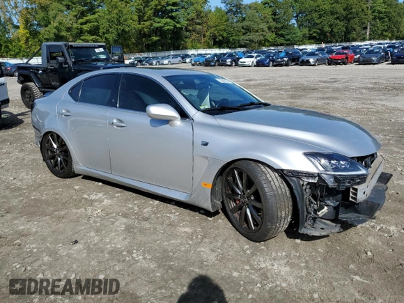 2008 Lexus IS F with VIN JTHBP262X85003784, listed as a Copart auction lot 73083524 with 172,252 mi miles and Clean title. Bid and sale history available at DreamBid. Image 4.