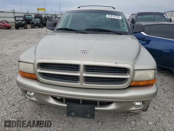 2001 Dodge Durango with VIN 1B4HS28Z71F564624, listed as a Copart auction lot 51614775 with 170,847 mi miles and Clean title. Bid and sale history available at DreamBid. Image 5.