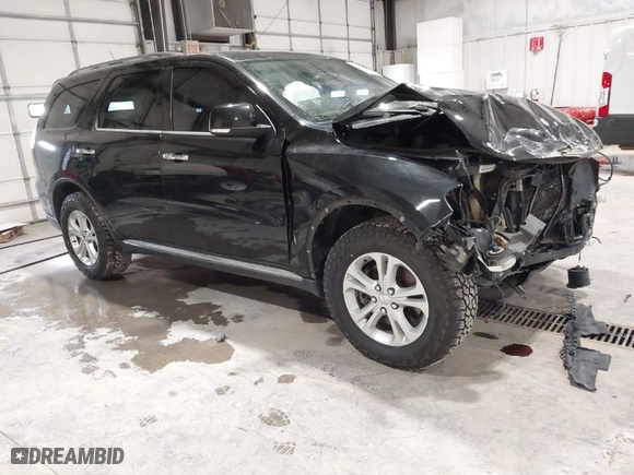 2013 Dodge Durango Crew with VIN 1C4SDJDT9DC670738, listed as a IAAI auction lot 41329419 with 149,520 mi miles. Bid and sale history available at carsss.com. Image 1.