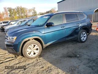 2018 Volkswagen Atlas S z VIN 1V2AR2CA1JC554799, wystawiony jako Copart lot #73680943 z przebiegiem 64 999 mil mil oraz . Historia ofert i sprzedaży dostępna na DreamBid. Obrazek 1.