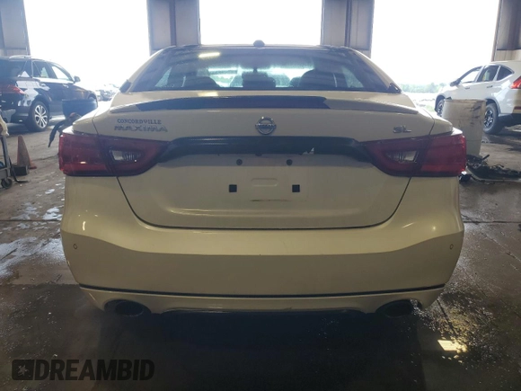 2017 Nissan Maxima SV with VIN 1N4AA6AP9HC394789, listed as a Copart auction lot 61909625 with 102,164 mi miles and Salvage title. Bid and sale history available at DreamBid. Image 6.