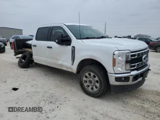 2024 Ford Super Duty F-250 SRW XL with VIN 1FT7W2BN2RED65099, listed as a Copart auction lot 46149515 with 15,171 mi miles and Salvage Title. Bid and sale history available at carsss.com. Image 4.