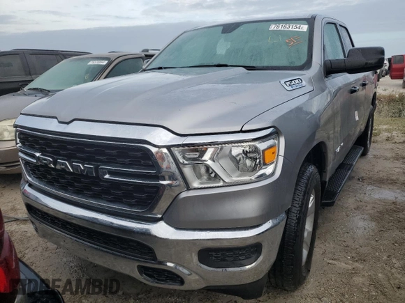 2023 Ram 1500 Big Horn with VIN 1C6RREBG3PN573970, listed as a Copart auction lot 76163154 with 4,318 mi miles and Non Repairable. Bid and sale history available at carsss.com. Image 5.