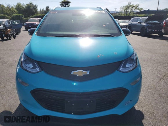 2021 Chevrolet Bolt EV Premier with VIN 1G1FZ6S01M4105220, listed as a Copart auction lot 54224355 with 41,882 mi miles and Salvage title. Bid and sale history available at DreamBid. Image 5.