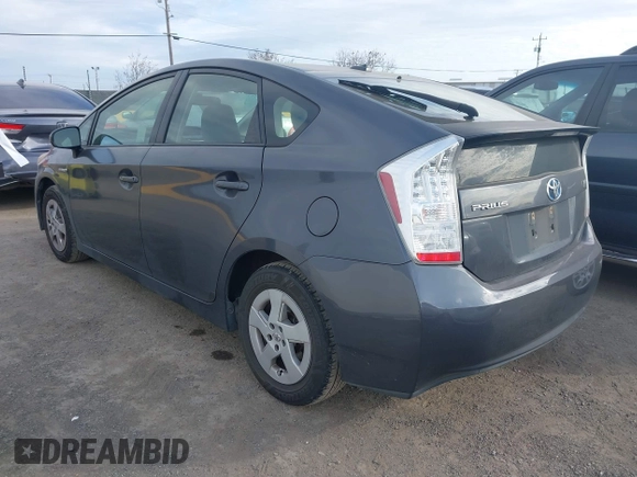 2011 Toyota Prius I with VIN JTDKN3DU2B1386328, listed as a IAAI auction lot 41598572 with 229,231 mi miles. Bid and sale history available at carsss.com. Image 3.